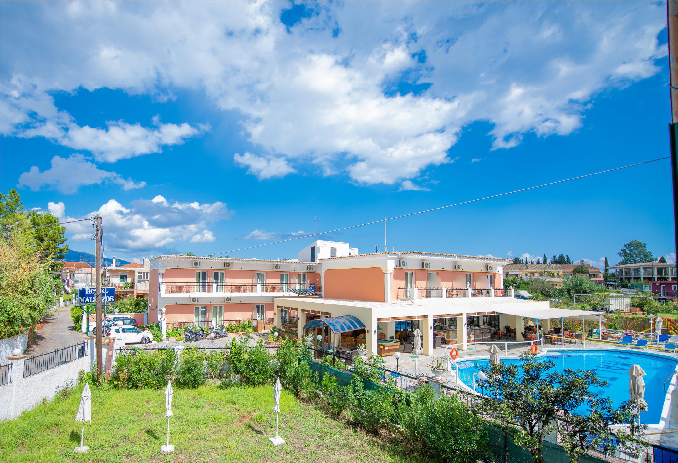 Maltezos Hotel Gouvia Ngoại thất bức ảnh