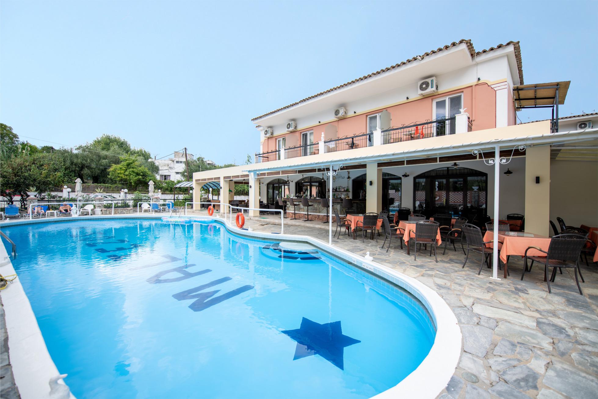 Maltezos Hotel Gouvia Ngoại thất bức ảnh