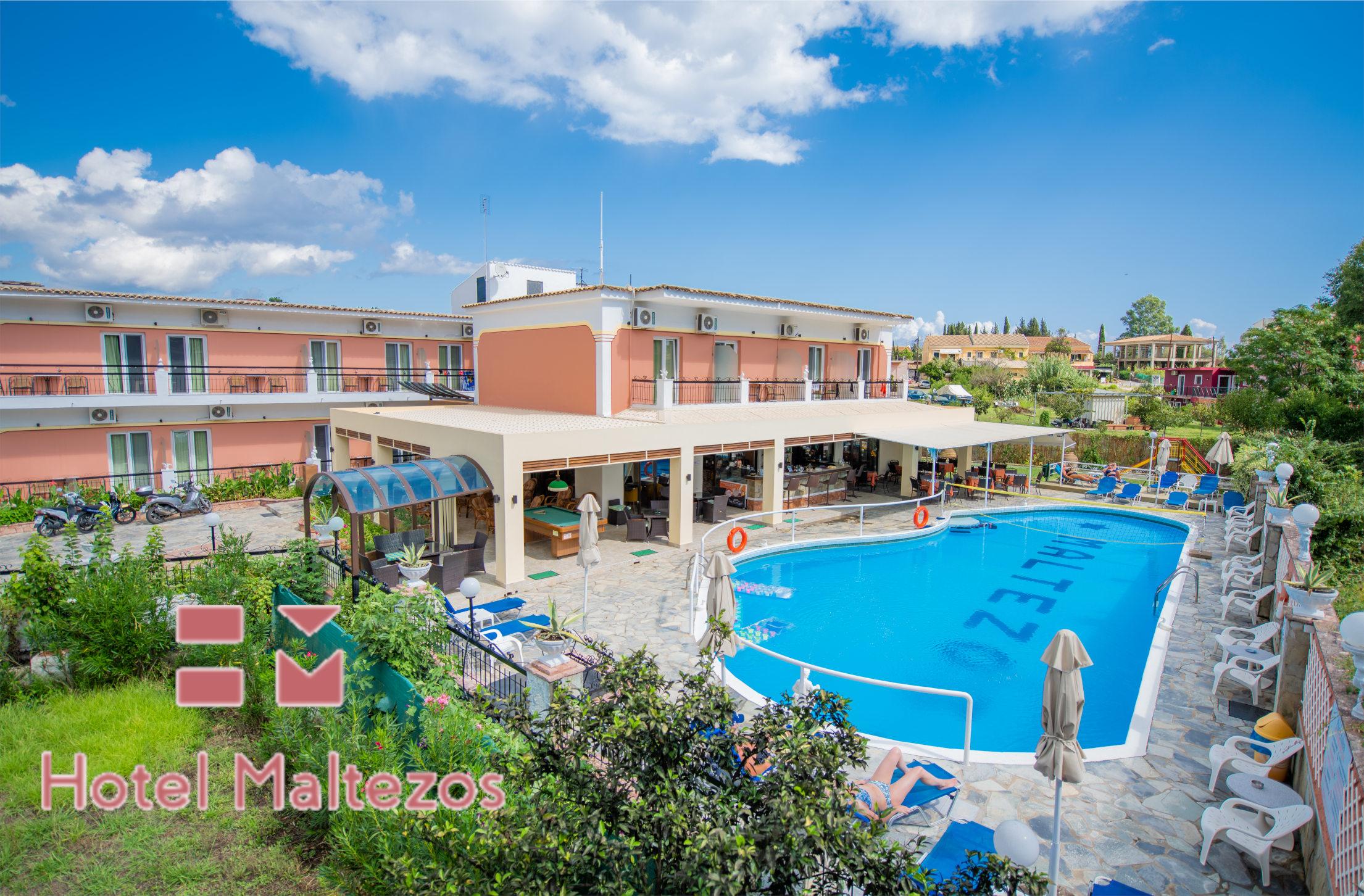 Maltezos Hotel Gouvia Ngoại thất bức ảnh